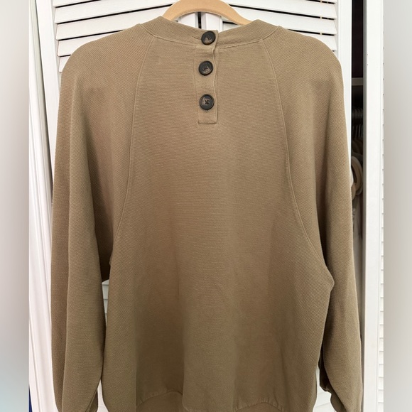 Madewell Tan Crew Neck Sweater - Picture 3 of 3